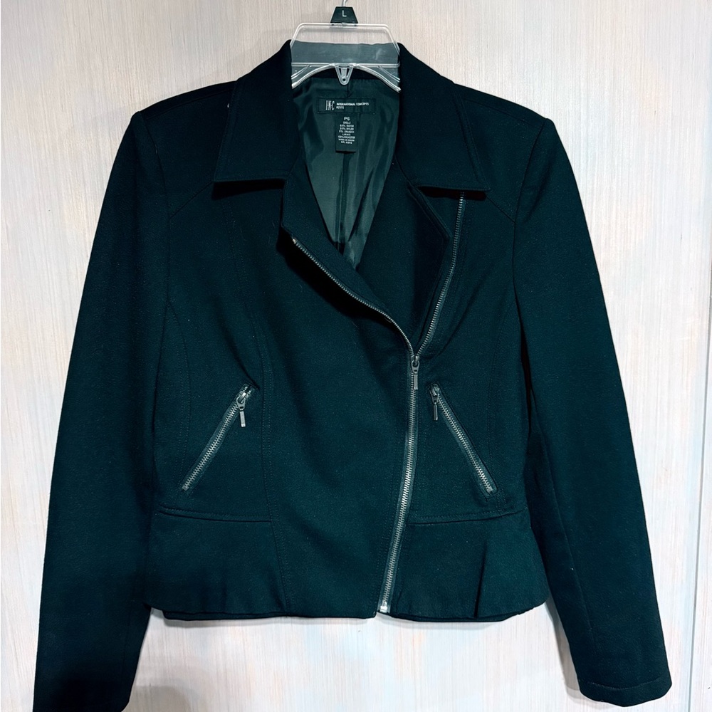 INC Int’l Concepts Black Short Jacket